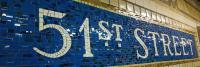 51st street subway sign